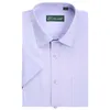 Erkek Kısa Kollu Gömlek Erkekler Iş Resmi Elbise Sosyal Gömlek Klasik Stil Marka Demir Erkek Ofis Kıyafeti 210626