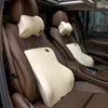 Zakelijke auto kussen rugleuning nekkussen lumbale kussen kussen geheugen schuim modieuze en comfortabele auto-accessoires F8074 210420