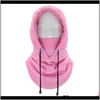 Czapki Maski Męskie Zimowe Outdoor Sports BIB i Zagęszczona Zagęszczona Twarz Fleece Ciepłe Kapelusz Czarny Maska narciarska Cap1 33oz8 M4PPU