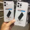 iPhone 15 Pro Max 14 Plus 13 Mini 12 11 1.5mmエアクッションクリア透明ケースコーナーソフトTPUシリコンラバーショックプルーフカメラ保護カバーのケース