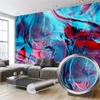 Bunte Farbe 3D-Tapete Moderne Tapeten Wohnzimmer Schlafzimmer Küche Inneneinrichtung Wohnkultur Malerei Wandbild Tapeten