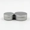 1000 stks / partij 20G Lege aluminium crèmekruiken, cosmetische case jar, 20 ml aluminium blikken, metalen lippenbalsemcontainer