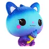Creamy Scented Soft Squeezes Novelty Tryck Sensory Toys Cute Cartoon Cat Slow Rebound Toy Decompression Office Toys Presenter