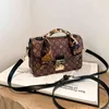 Borse a tracolla per donna 2021 New Trend Sling Crossbody Luxury Vintage Fashion Mahjong Borse a tracolla in pelle PU di alta qualità