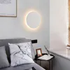 Vägglampa Aluminium LED Living Room Decoration Light Home Loft Trair Rundlampor för säng AC90-285V MR-01