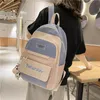 학교 가방 Schoolbag 여성 초등 학생 1 학년에서 6 학년까지 여름 색상 일치하는 슈퍼 라이트 2021 중간 및