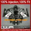 100%Fit Injection mold For HONDA Body CBR 1000 RR CC 1000RR 1000CC 06-07 Bodywork 59No.9 CBR1000 RR CBR1000RR 06 07 CBR1000-RR 2006 2007 OEM Fairing Kit black white blk