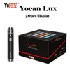 100% oryginalny Yocan Lux Mod Vaporyzer Vape Pens E Zestaw papierosów z 400 mAH Rehaat bateria Pen Fit 510 Atomizer