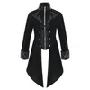 Heren Jassen Mannen Middeleeuwse Steampunk Tailcoat Halloween Party Kostuums Renaissance Piraat Vampier Gothic Jas Vintage Frock Coat Uniform