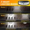 308 LED Solar Lights Outdoor Draadloze PIR Motion Sensor Garden Solar Lamp Waterdichte Veiligheidslichten Verlichting