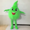 Halloween jaune goutte d'eau mascotte Costume haute qualité dessin animé thème personnage noël carnaval Costumes adultes taille fête d'anniversaire tenue de plein air