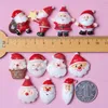 Noel Süs Baba Claus Reçine Dekorasyon DIY Telefon Kılıfı Sticker Kırtasiye Kutusu Eldiven Buzdolabı Aksesuarları