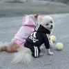 Haustierkleidung, Hundebekleidung, französische Bulldogge, Chihuahua, Mops, Kostüm, Kapuzenpullover, vier Fuß, Overall, Sweatshirts, Haustiere, Hunde, Kleidung für kleine, mittelgroße Hunde, Welpen-Outfit, Junge und Mädchen