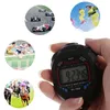 Timers HX5F Classic Digital Handheld LCD Chronograph Sports Stopwatch Timer w/String