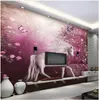 Custom photo wallpapers 3d murals wallpaper European pastoral cartoon white horse TV background wall paper home decorative