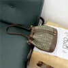 Borsa da donna Nuova moda secchio a spalla singola Elegante contrasto Messenger Purse299i