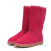 Women's Classic Short Ii Fashion winter women boots leather shoes122