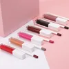 Matt läppstift lipliner makeup kit super pigmenterad slät flytande lipgloss läppfodral uppsättning Vegansk anpassad privat etikett