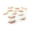 Fausses Dents Halloween Party Prank Jouets Simulation Rotten Zombie Dent Drôle Tricky Faux Vampire Dentier Mascarade Cosplay Trick Props Spoof Toy Décoration