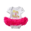 Kızın Elbiseleri Yaz 1 Yıl Bebek Kız Elbise Prenses Parti Kız Tutu Toddler Çocuk Giysileri 1st Doğum Günü Kıyafetleri Infantil Vestido