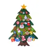 Рождественские украшения дети Diy Weeld Tree для домашней стены висят малышей