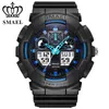 Horloges Smael Mens Horloges Top Fashion Casual Quartz Horloge Mannen Sport S LED Digital Relogio Masculino