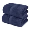 Serviette 100% serviette de bain en coton turc 700 GSM 35 x 70 pouces convivial de haute qualité coton de couleur unie préféré 1317 V2
