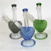 Verre Bong Narguilés Fumer Silicone Nectar 14mm Titane Conseils Concentré Dab Tuyau De Paille Huile Rigs tuyaux à main en silicone