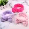 Bandes de cheveux à cheveux en polaire de corail Bandeaux de couleurs Soft Bur de corail Bandeaux de couleur Soft Bur pour femmes Girls Hair Bands Turban Fashion Cheveux Accessoires