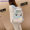 유니콘 스팽글 어린이 배낭 키즈 학교 가방 10 대 소녀 배낭 만화 귀여운 배낭 큰 Mochila Infantil K726