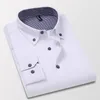 17 новое поступление мужчин рубашки с длинным рукавом мода причинно-мужества мужские рубашки мягкие удобные бизнес формальные платья рубашки GT01 210410