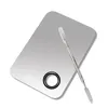 Stainless Steel Kits Color Palette Profession For Makeup Artist Plate Imagic Beauty Make Up Tool