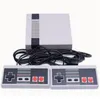 Console de videogame clássico mini saída de tv portátil av 4 bits retro gaming player embutido 620 500 jogos de presente com hadnles para nes crianças adulto embalagem de caixa de varejo