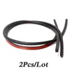 2Pcs Car Front Door Rubber Seal Strip Filler Weatherstrip For B Pillar Edge Protection Sealant Auto Accessories