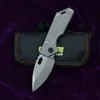 Green thorn 75ARD2 steel titanium alloy handle folding knife outdoor camping survival kitchen F95 F3 F111 F1 multifunctional EDC tool