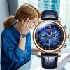 LIGE Top Brand Luxury Women Dress Watch Casual Quartz Ladies Wristwatches Leather Waterproof Fashion Clock Relogio Feminino 220228