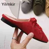 Fashion Outdoor Sports Versatile Non Slip Bekväma andningsbara kvinnor tofflor Casual Simple Vintage Elegant Ladies Sandals Y220307