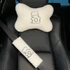 Coprisedili per auto Set di coperture di lusso per auto Protezione per donna Peluche invernale Accessori universali per bambini carini6201932