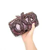 2022Schoudertassen Dames Bruids Bruiloft Party Portemonnees Elegante Vrouwen Avondtas Luxe Diamanten Snake Crystal Clutcheshandbag