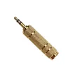 3.5mm Male to 6.35mm Female Plug 3 Pole Connector Headphone Amplifier Audio Adapter Microphone Jack Aux Converter