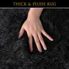 Fluffy Area Carpets Black Shag Rug Bedroom Living Room Rugst Fuzzy Carpet for Kid's Home Decor Textile Floor Mat331z