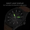 Smael Mäns Casual Watch Relojes Hombre 2019 Toppmärke SL-9102 Watch Men Simple Quartz Klockor med läder Relogio Masculino Q0524