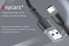 Micro-USB-Typ-C-Kabel, 2,4 A, schnelles Aufladen, geflochtenes Datenkabel für Samsung, Huawei, Xiaomi, zweifarbiges Kabel