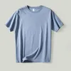 Maglietta a colori per uomo Cotone pesante Alta qualità Primavera ed estate Casual Simple Student O-Collo T-shirt a maniche corte T-shirt da uomo