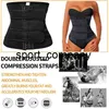 Nya Kvinnor Ladies Midja Trainer Neopren Bastu Svett Kostnad Viktminskning Korsett Trimmer Bälte Midja Body Shaper Yoga