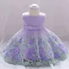 Rosa Winter Baby Mädchen Kleid Prinzessin Kleid Taufkleid Für Baby Mädchen Kleidung 2 1 Jahr Geburtstag Party Hochzeit Kleid Blume G1129