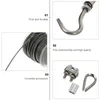Cordes à sauter 1 ensemble Kit de suspension de câble métallique pratique en acier inoxydable robuste