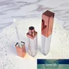 Hot Square Clear 4ml Rose Gold Bronze Pusty Próbki Lip Gloss Tubes Makeup Facial Eyeliner Batom Pojemniki Fundacja 20 Sztuk / partia Cena Ekspertowa Jakość Design