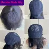 Bruine franje Human Hair Silk Top Machine gemaakt Wig voor vrouwen met Bang Remy Indian 180 DENSITEIT Groothandel Prijspruiken