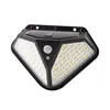 102 LED Solar Light Outdoor Solars Lamp Powered Sunlight 3 Modi PIR Motion Sensor voor Tuin Decoratie Wall Street D4.5